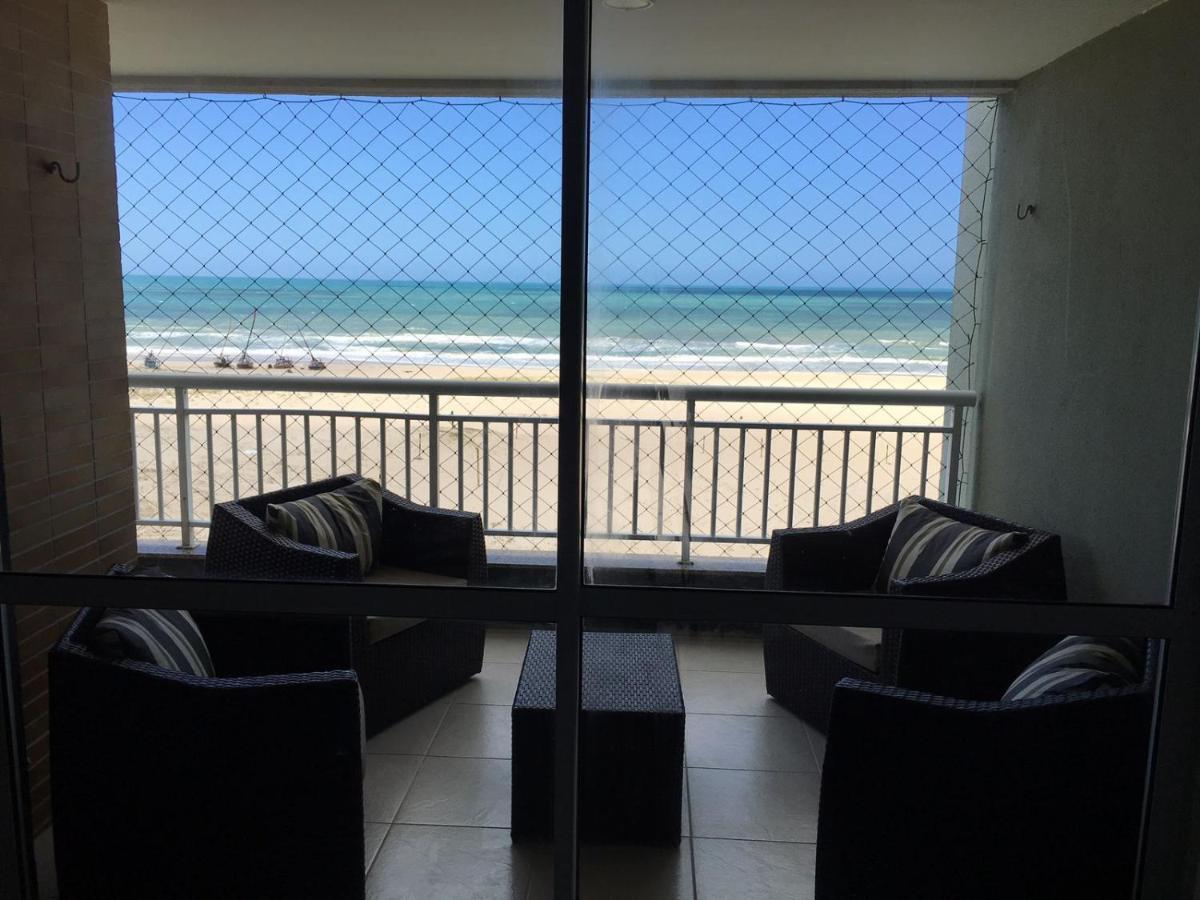 Apartamento Terramaris Duplex Luxo - Frente Mar Aquiraz Exterior foto