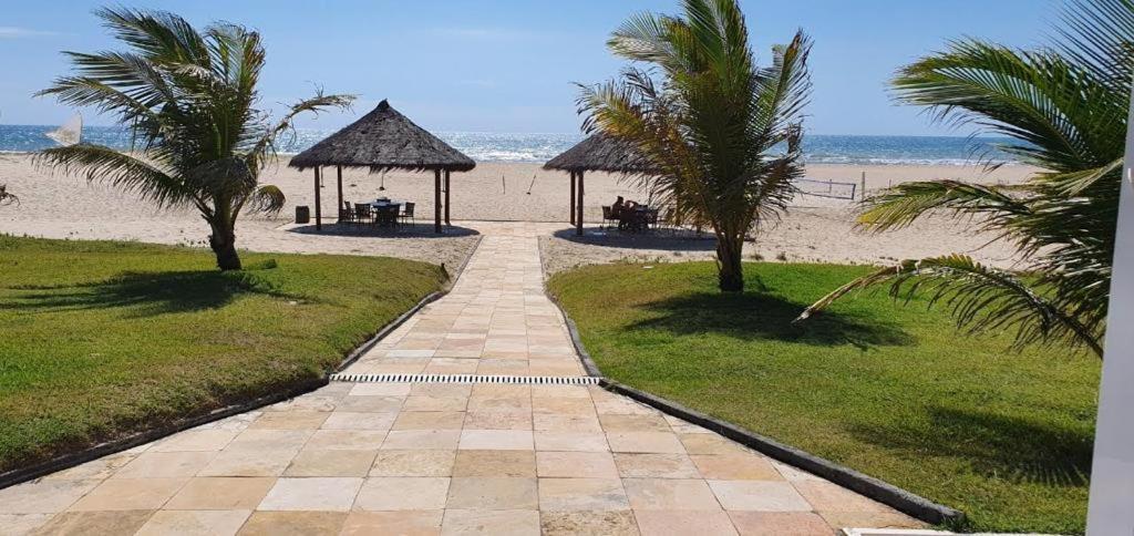 Apartamento Terramaris Duplex Luxo - Frente Mar Aquiraz Exterior foto